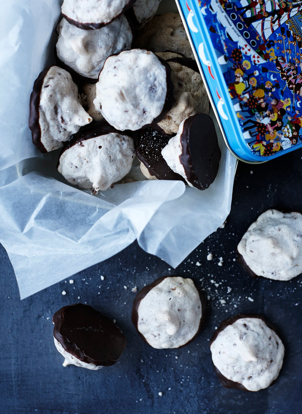 Opskrift til Chokolademarengs