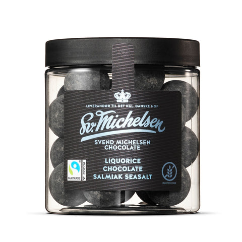 Lakrids med chokolade, salmiak og havsalt