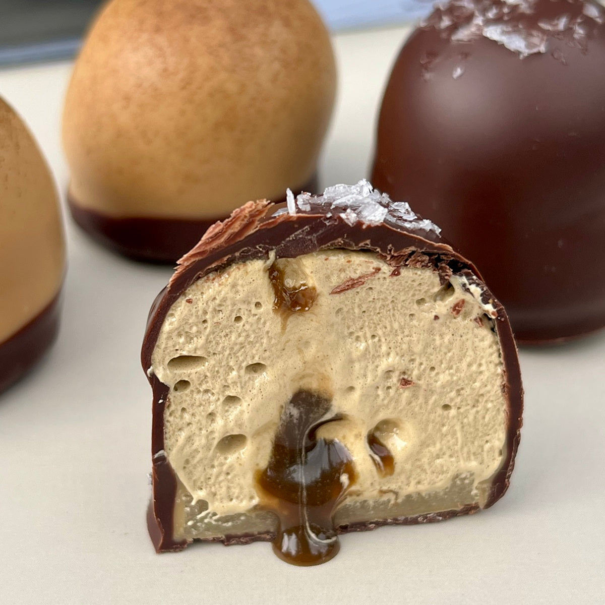 6 mini flødeboller - Bagsværd Lakrids