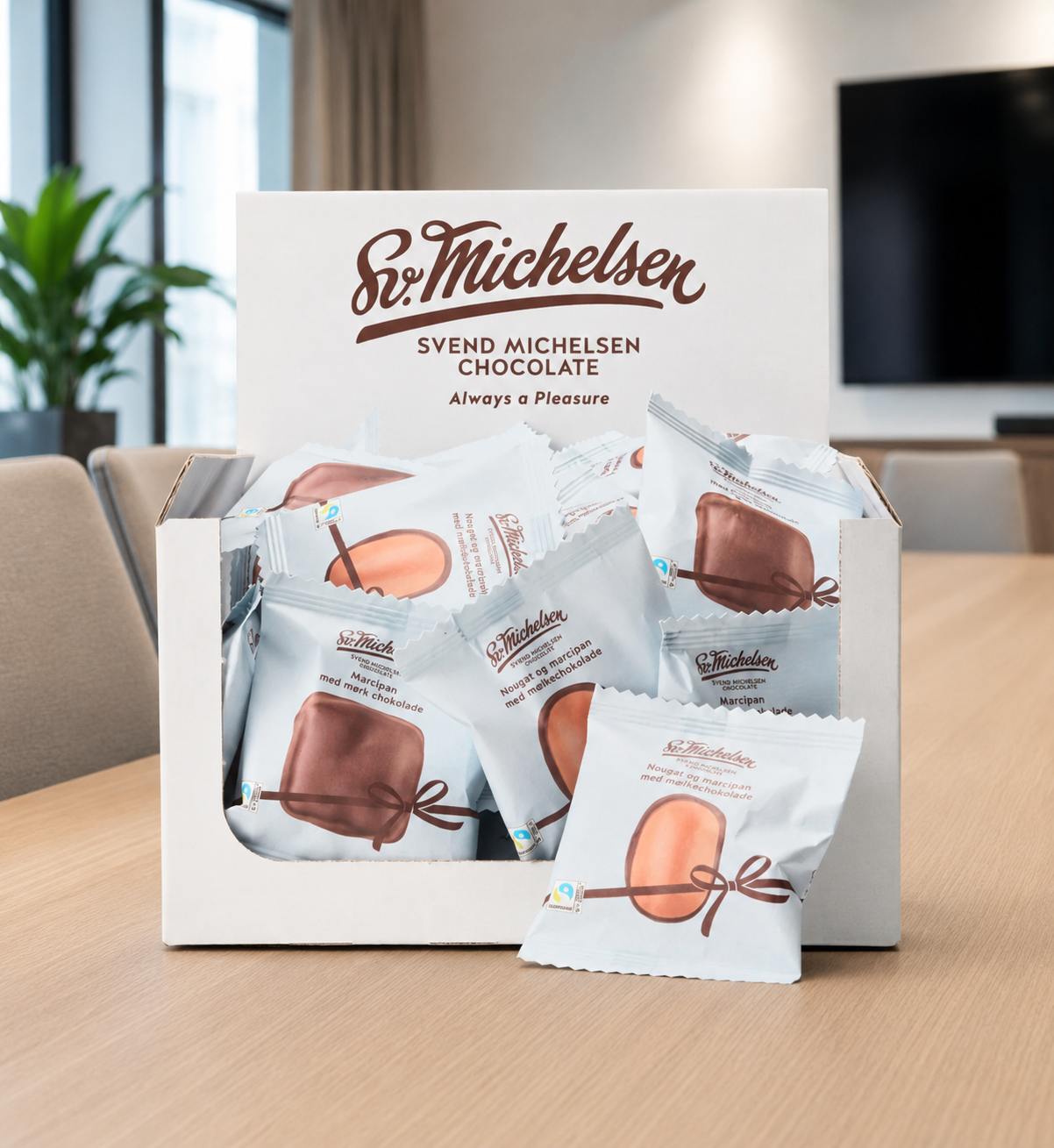 Chokolade til fest og møder