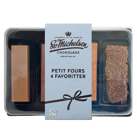 4 petit fours - nougat favoritter