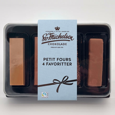 4 petit fours - nougat favoritter