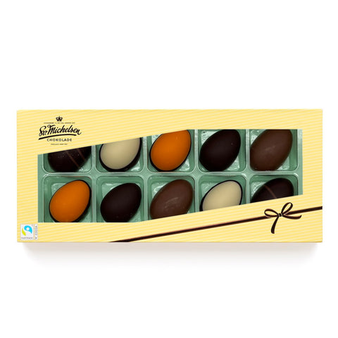 10 Fyldte æg i æske