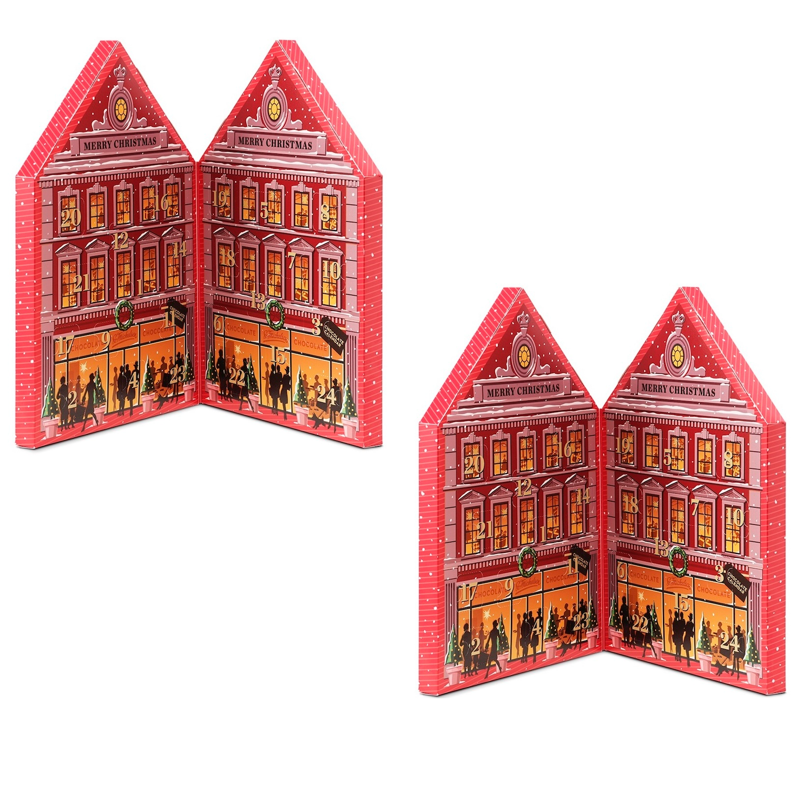 2 julekalendere - chokolade