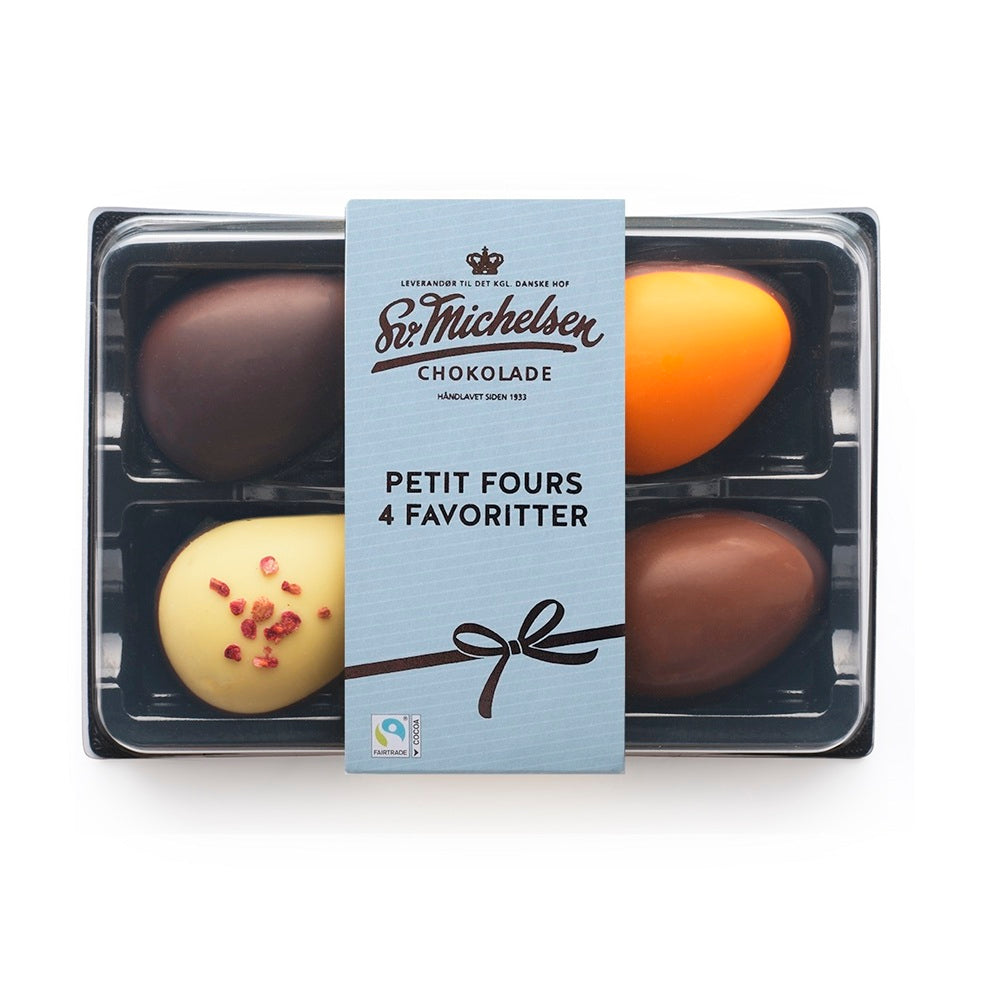 4 store fyldte æg - Mix