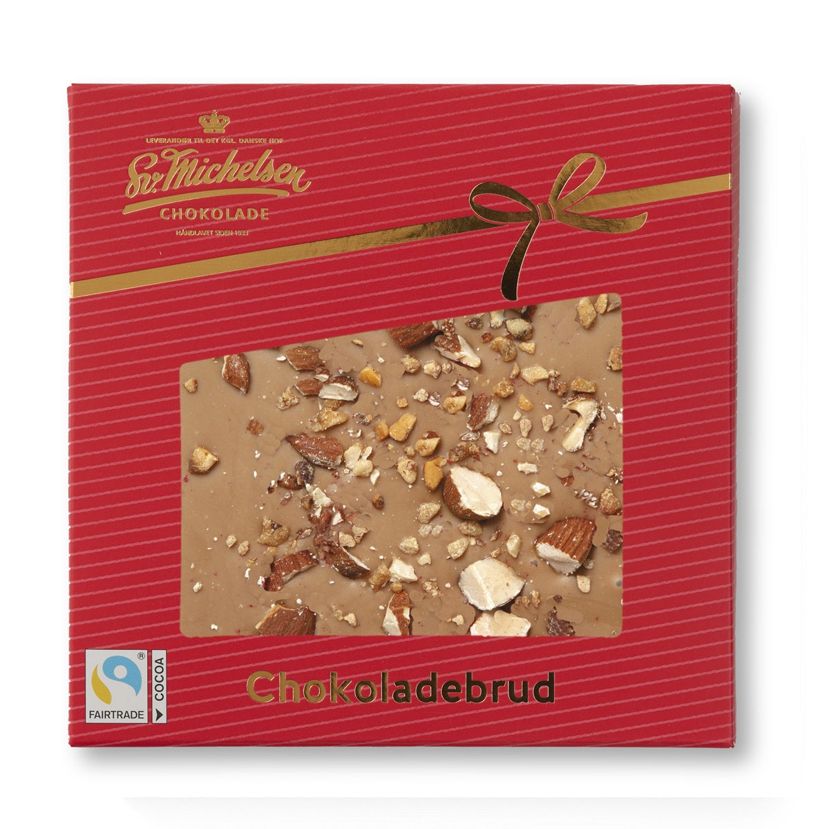 Chokoladebrud caramel & nødder i juleæske