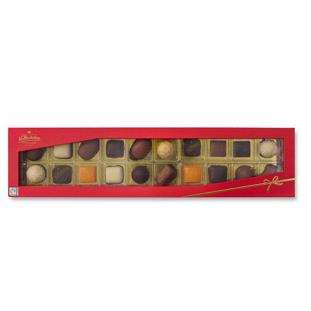 20 stk. fyldt chokolade i juleæske
