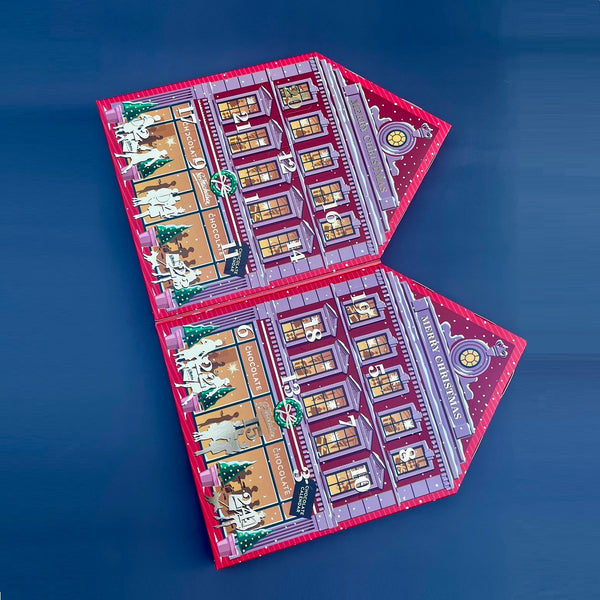 2 julekalendere - chokolade og lakrids