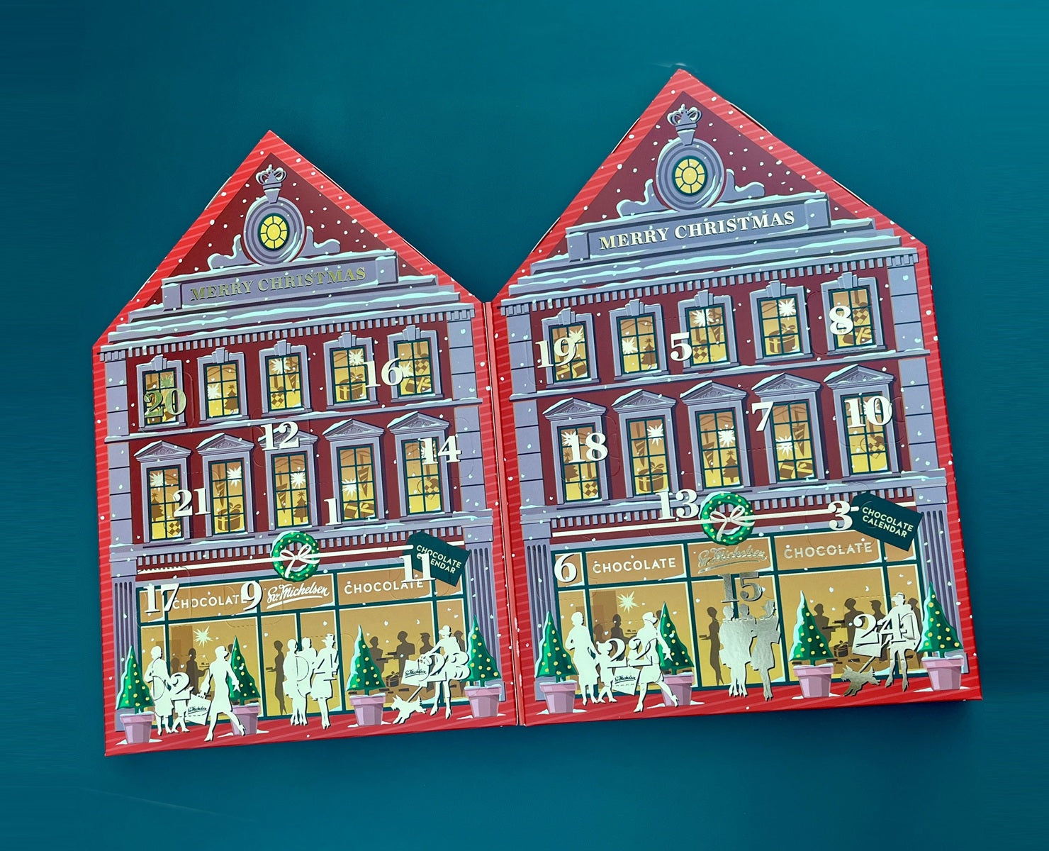 2 julekalendere - chokolade