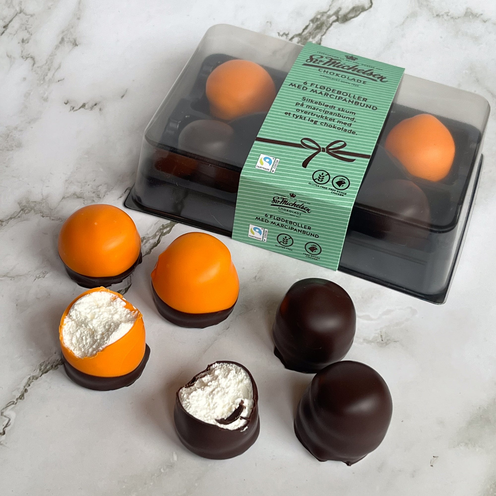 6 mini flødeboller - Limited Edition