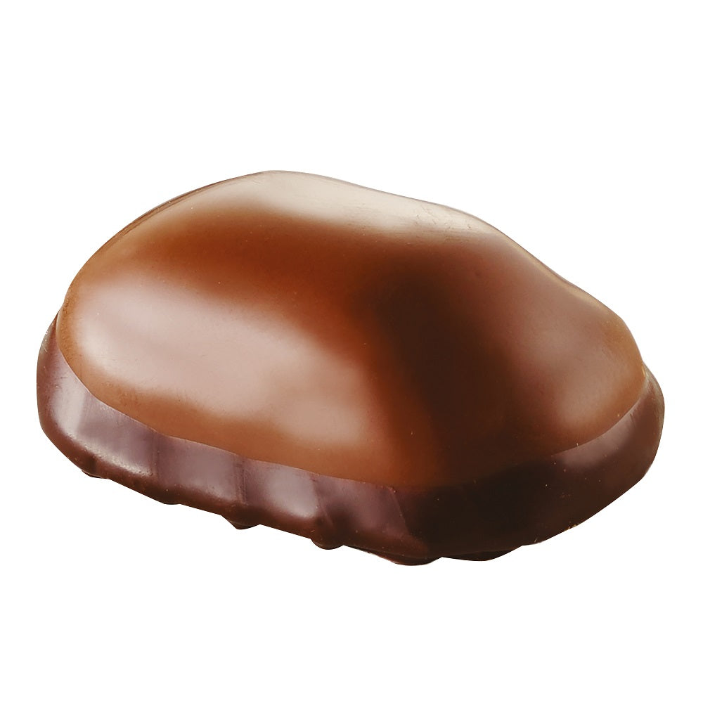 Nougat-marcipan med lys chokolade kasse - 500g - 50 stk